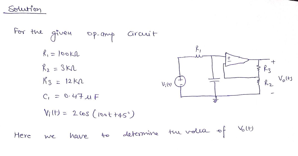 Electrical Engineering homework question answer, step 1, image 1